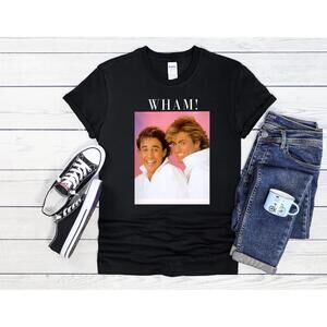 George Michael Wham Last Christmas Men Women Unisex T Shirt